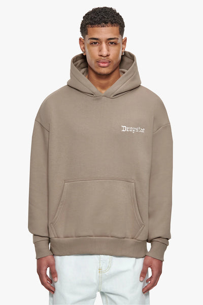 Dropsize HD-333 HEAVY OVERSIZE ART STUDIOS HOODIE - Simply Taupe