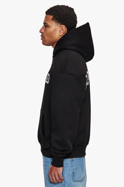 Dropsize HD-375 HEAVY V2 BACKLOGO HOODIE - BLACK