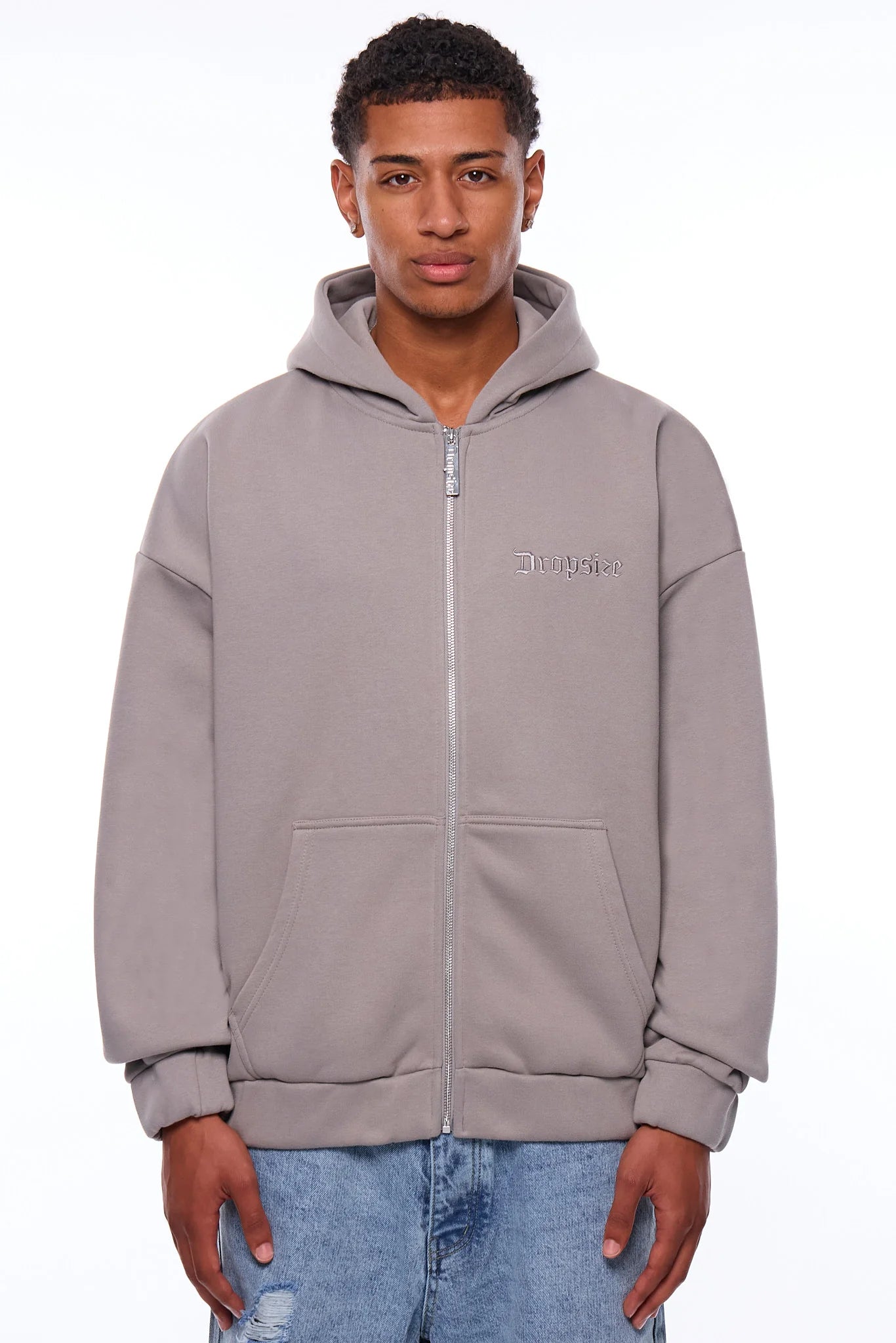 Dropsize Blank Zip-Hoodie ZH-001 - WETWEATHER