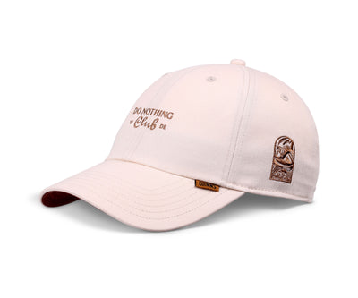 Djinns Bathing Girl DNC Dad Cap - Creme / White