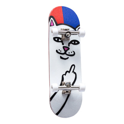 RIPNDIP Lord Nermal Mini Skate Fingeboard - Red / Blue