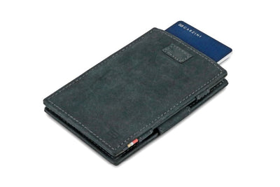 Garzini / Hunterson Cavare Pull Tab Magic Card Wallet - Carbon Black