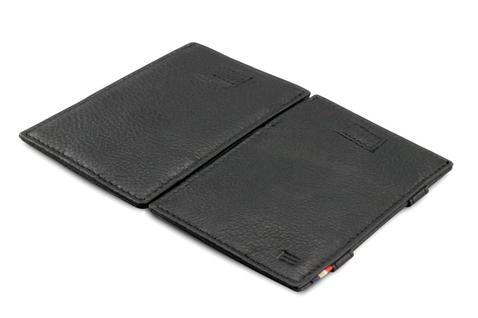 Garzini / Hunterson Cavare Pull Tab Magic Card Wallet - Raven Black