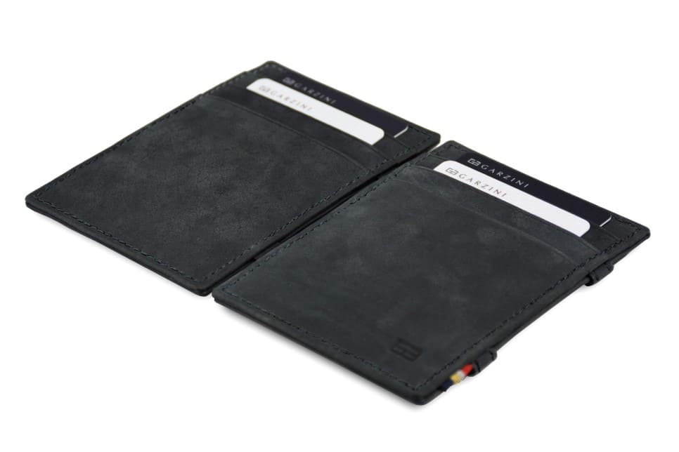 Garzini / Hunterson Essenziale Magic 10 Card Wallet - Carbon Black