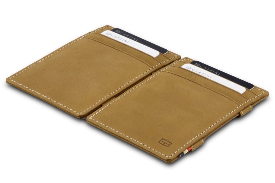 Garzini / Hunterson Essenziale Magic 10 Card Wallet - Camel Brown