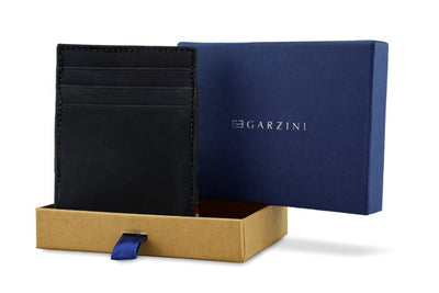 Garzini / Hunterson Essenziale Magic 10 Card Wallet - Carbon Black