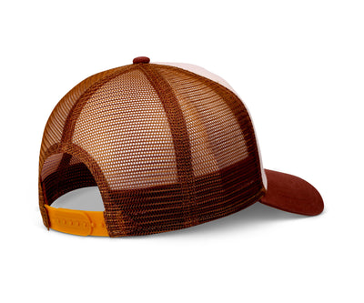 Djinns HFT DNC Bathing Girl Trucker Cap - Créme / Brown