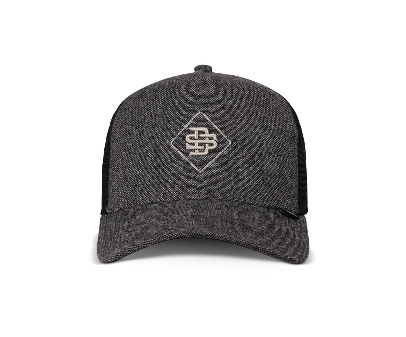 Djinns HFT Trucker Cap Tweedloop Black