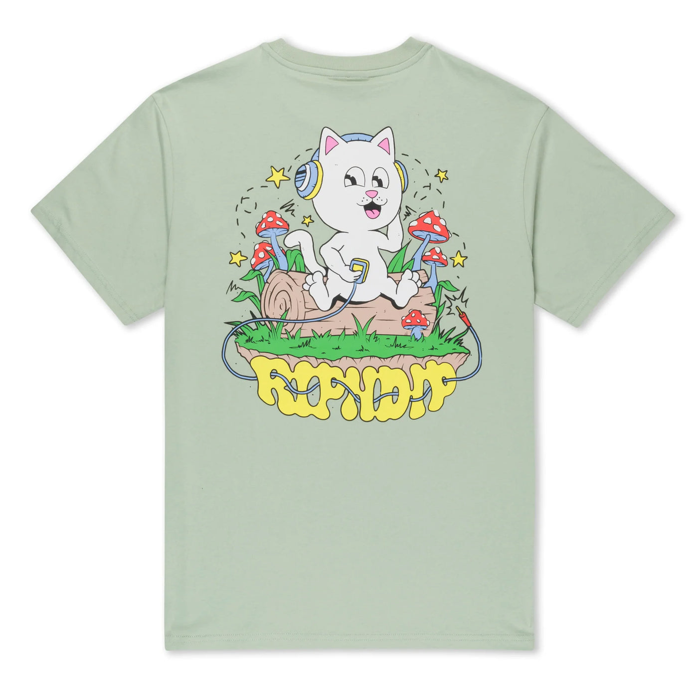 RipNDip Shroom Song T-Shirt - Sage