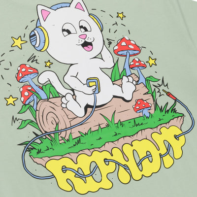 RipNDip Shroom Song T-Shirt - Sage