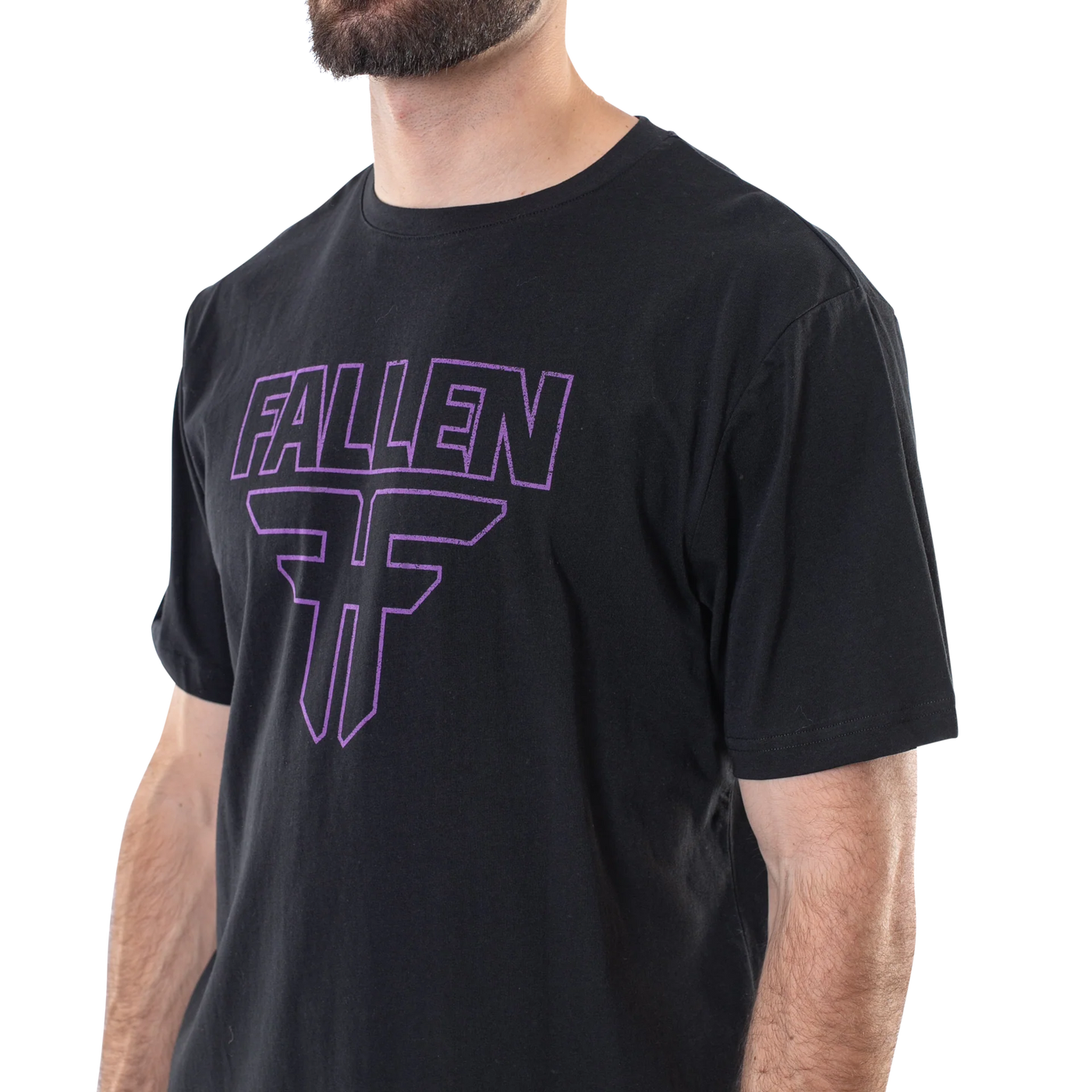 Fallen Insignia T-Shirt - Black / Purple