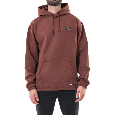 Fallen Grunge Hoodie - Brown / Black