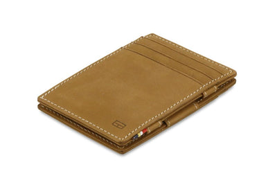 Garzini / Hunterson Essenziale Magic 10 Card Wallet - Camel Brown