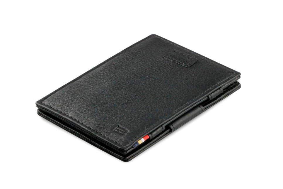 Garzini / Hunterson Cavare Pull Tab Magic Card Wallet - Raven Black