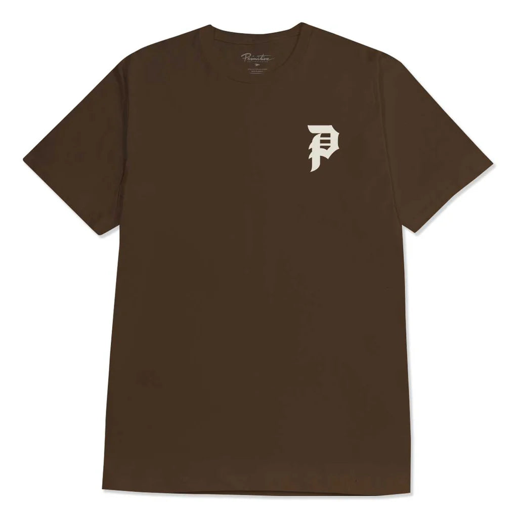 Primitive Courage T-Shirt - Brown