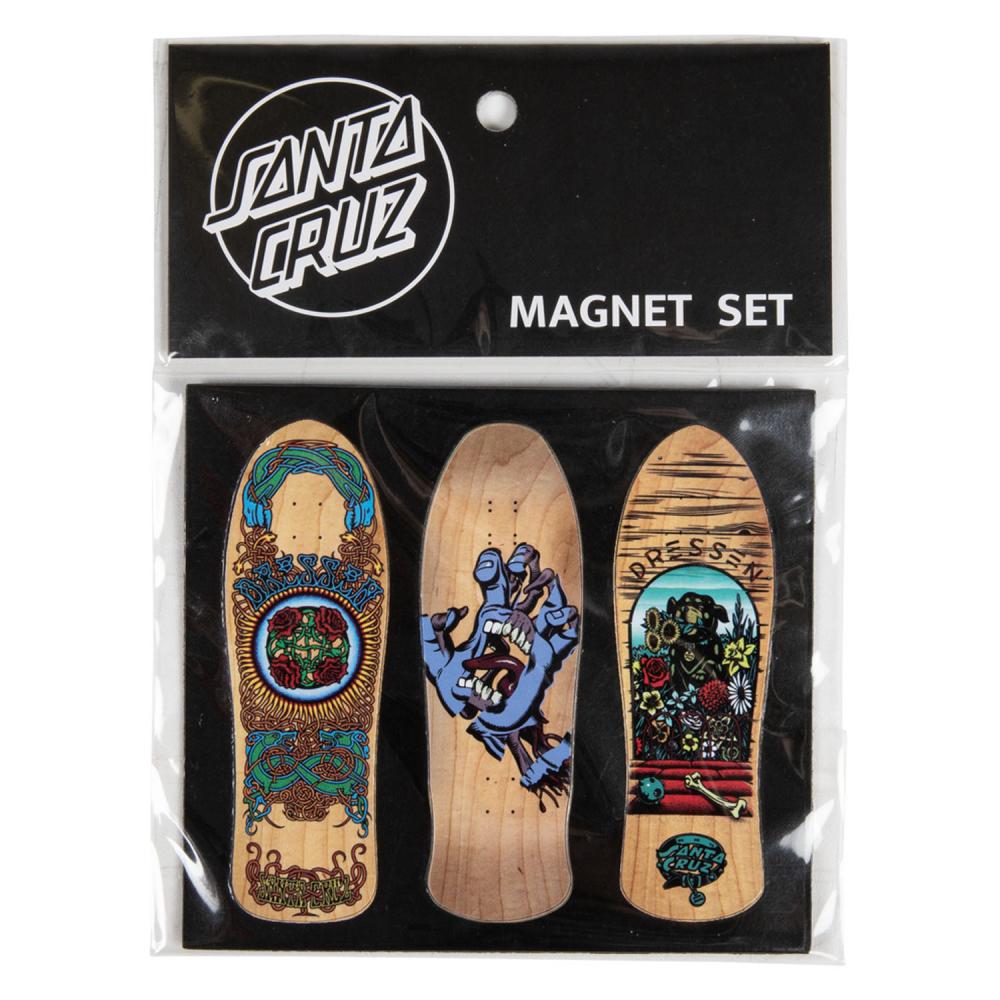 Santa Cruz Deck Series 2 Magnet Set - Multi