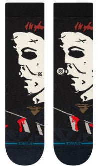 Stance MICHAEL MYERS CREW SOCKEN Navy