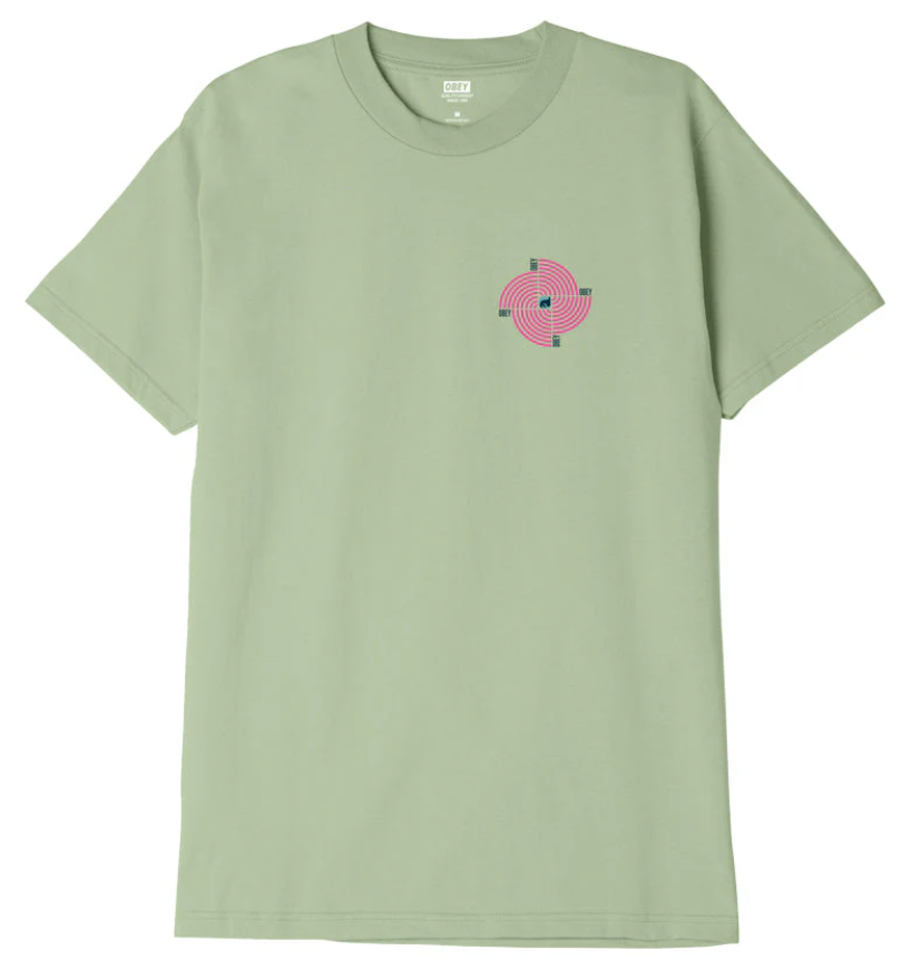 Obey Downward Spiral OVERSIZE Classic T-Shirt - Cucumber