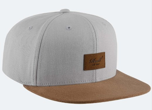 Reell Suede Cap - Ash Herringbone Grey