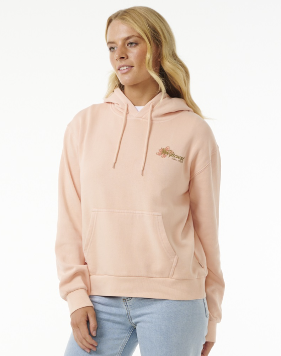 Ripcurl Wild Bloom Relaxed Hoodie - Pink