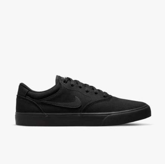 Nike SB 3494 Chron 2  Canvas Shoe - Balck / Black 002