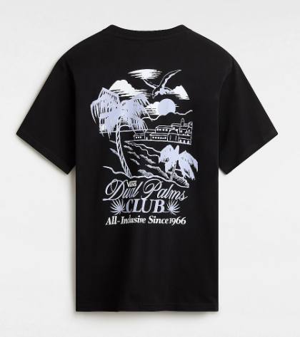 Vans Dual Palms Club T-Shirt - Black