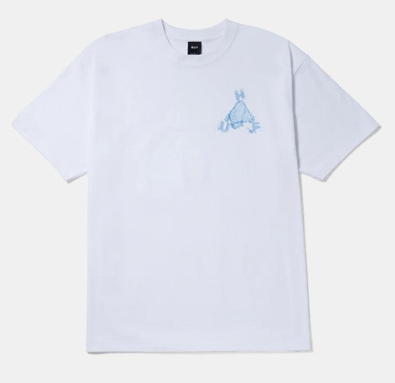 HUF Stay Chill Triple Triangle Tee - White