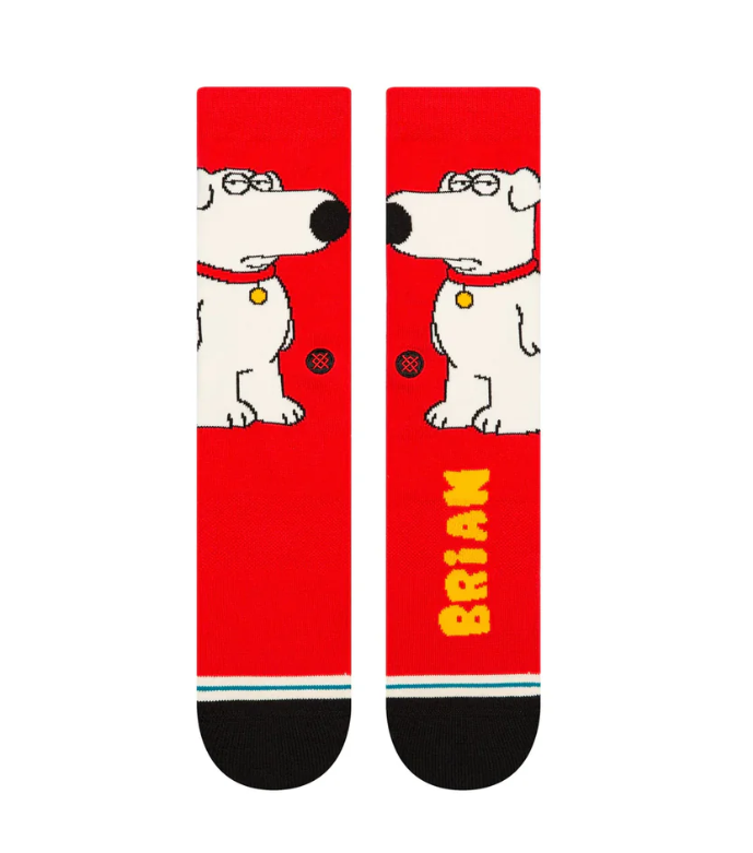 Stance The Dog Crew Socken - Red