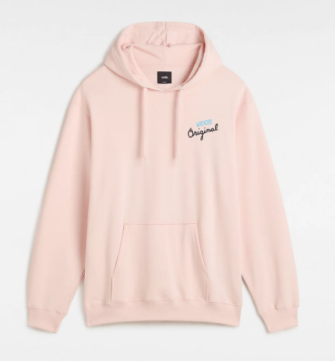 Vans Orange Records Oversize Hoodie - Rosa