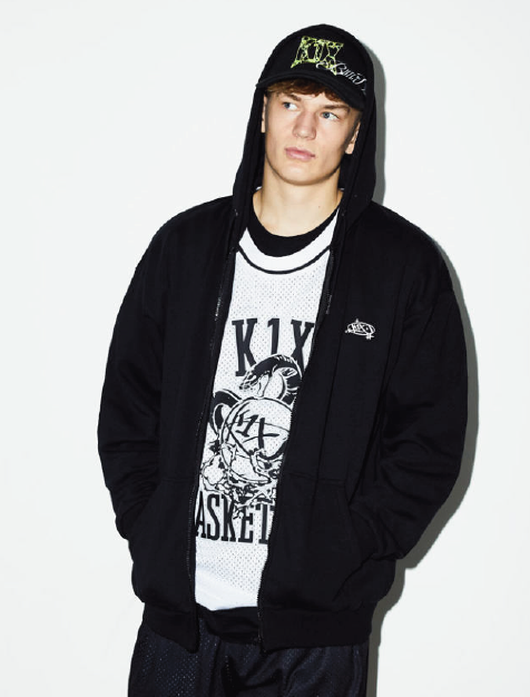 K1X Flag Zip Hoodie - Black