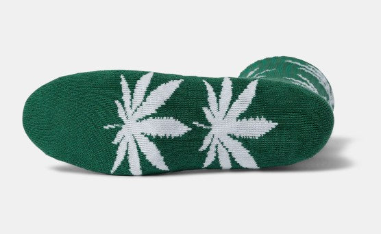 HUF Essentials Plantlife Socken - Forest Green