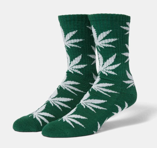 HUF Essentials Plantlife Socken - Forest Green