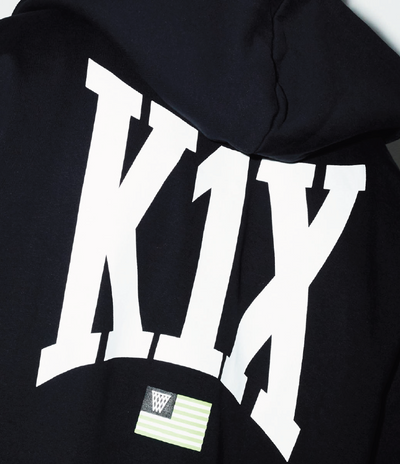 K1X Flag Zip Hoodie - Black