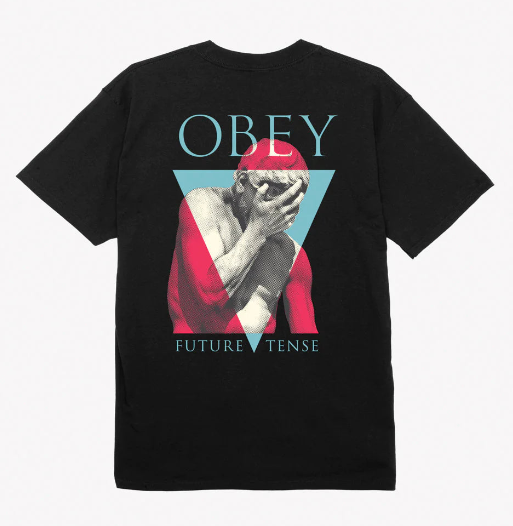 Obey Future Tense Classic T-Shirt - Black