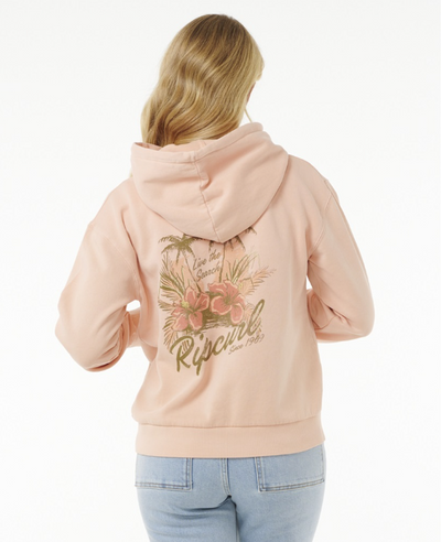 Ripcurl Wild Bloom Relaxed Hoodie - Pink