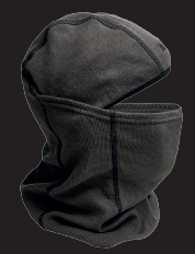 Karl Kani Retro Rib Balaclava Beanie - Dark Black Grey