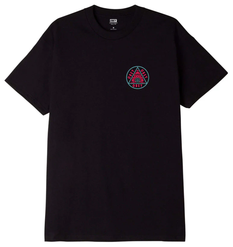 Obey Pyramid OVERSIZE Classic T-Shirt - Black