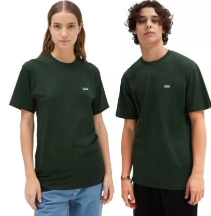 Vans LEFT CHEST LOGO T-SHIRT - Mountain View Green