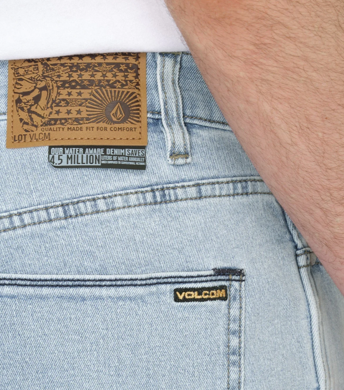 Volcom MODOWN JEANS - DESERT DIRT INDIGO