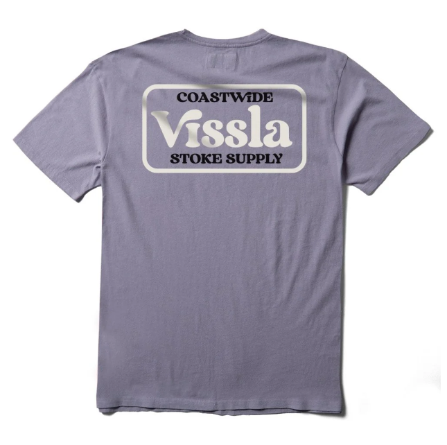 Vissla Coastwide Pkt T-Shirt - Dusty Lilac