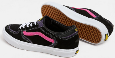 Vans Skate Rowley Schuhe - Black / Pink