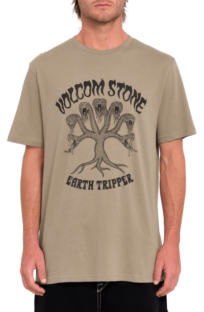 Volcom Feeding Tree SST T-Shirt - Teak