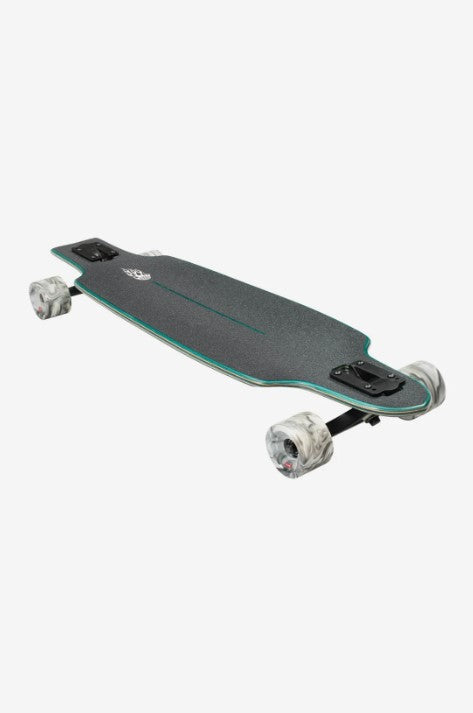 Globe Prowler Mid - 34" Longboard - Green Flames