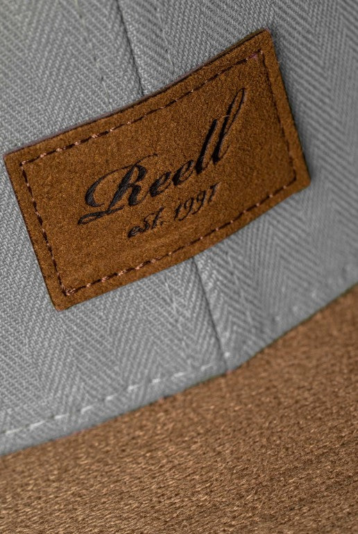 Reell Suede Cap - Ash Herringbone Grey