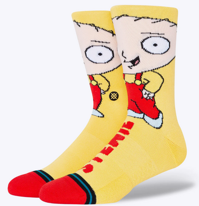 Stance Stewie Crew Socken - Yellow