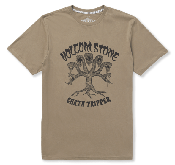 Volcom Feeding Tree SST T-Shirt - Teak