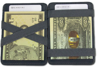 Garzini / Hunterson Urban Magic 8 Cards Wallet - Grey