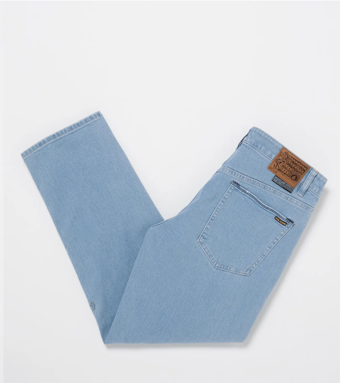 Volcom MODOWN TAPERED JEANS - LIGHT VINTAGE INDIGO