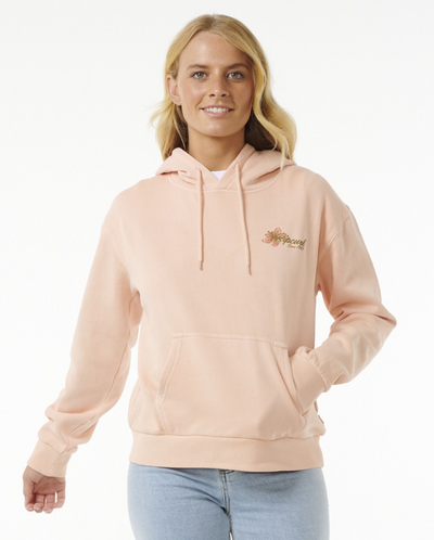 Ripcurl Wild Bloom Relaxed Hoodie - Pink