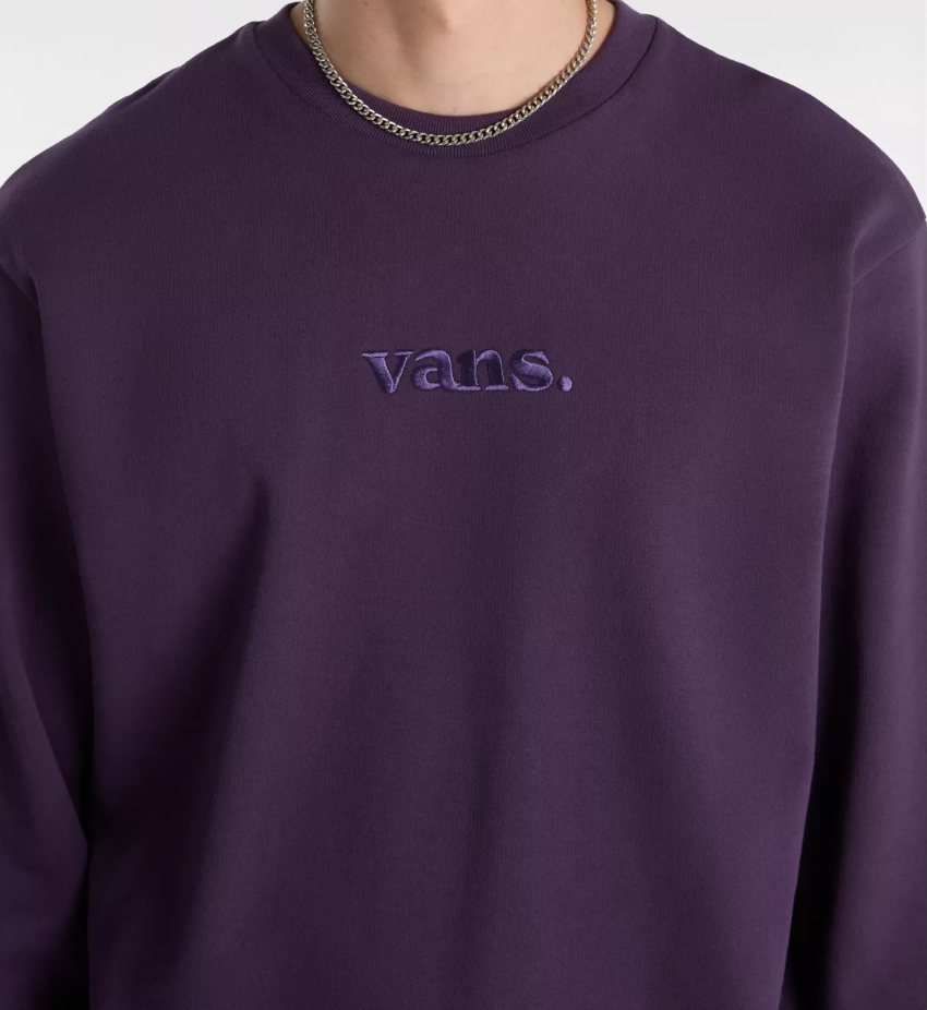 Vans ESSENTIAL RELAXED CREW gothic grape